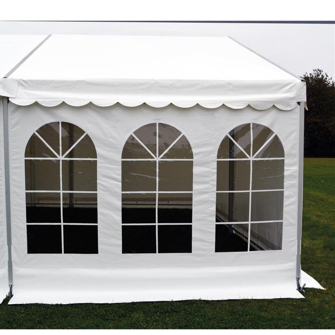 Produktbillede af Side 2,2m hvid kd/vind GH hvid PVC på tilbud