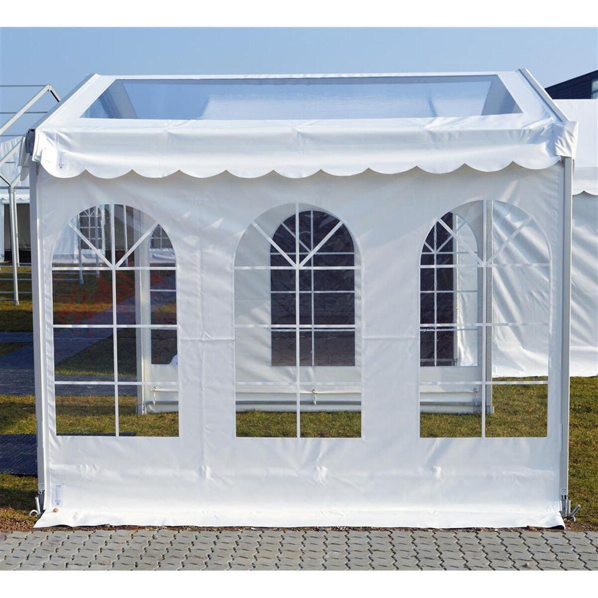 Produktbillede af Tagdug panorama 9 meter hvid PVC på tilbud