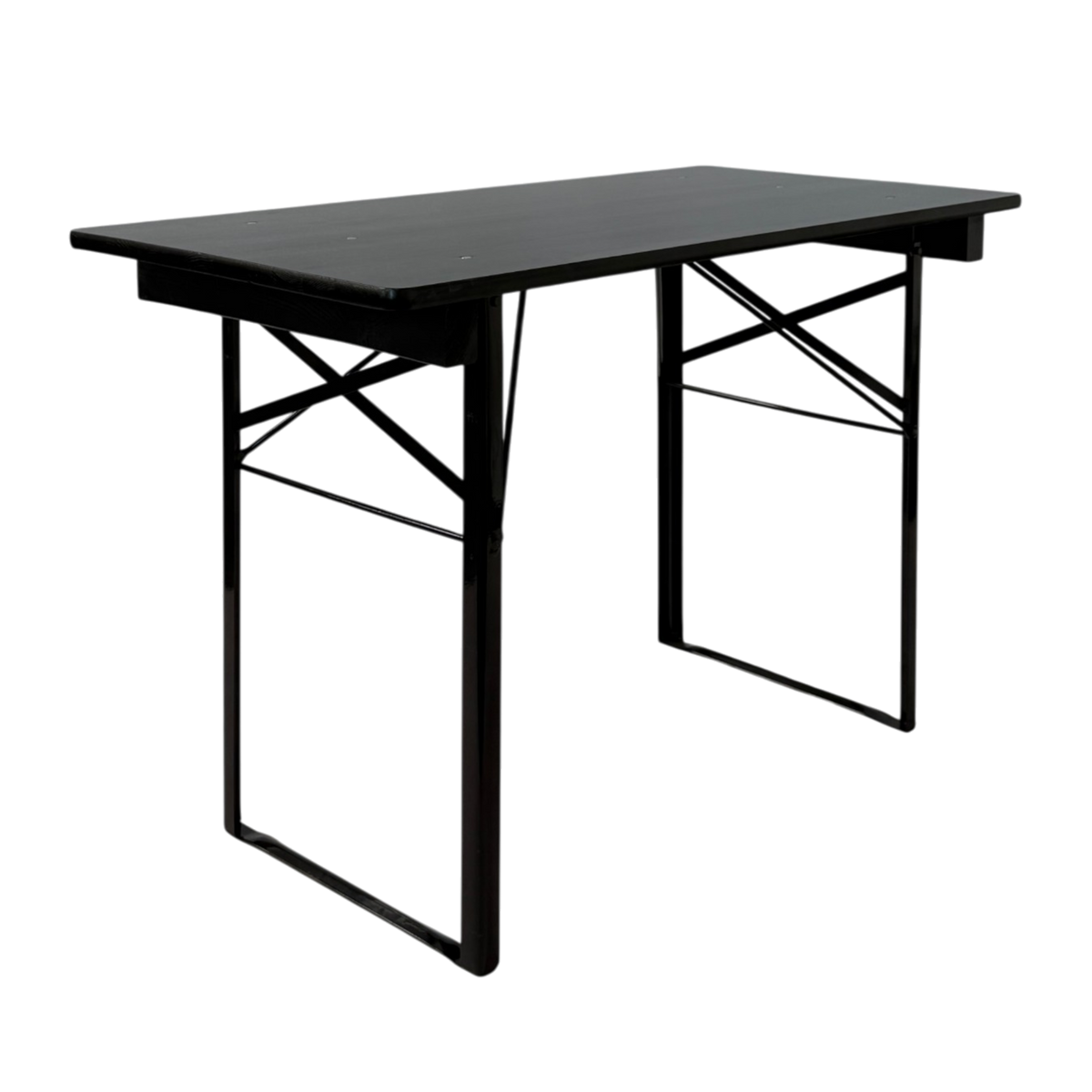 Sort Standard balkonbord på 120x60 cm fra Zederkof til udendørs brug