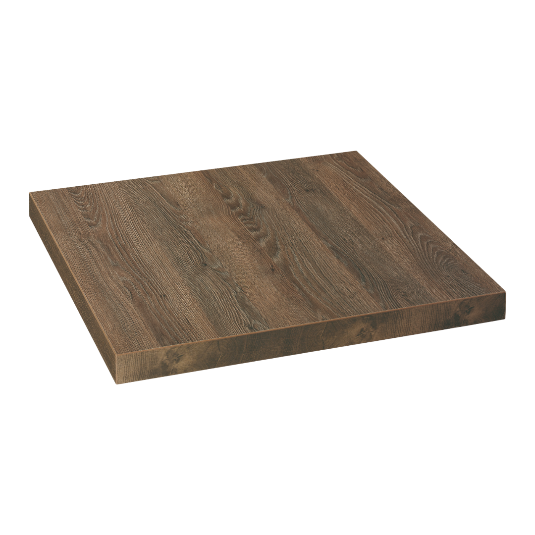 Produktbillede af Havanna Oak bordplade firkantet DuroLight Woodstyle 70x70 cm på tilbud
