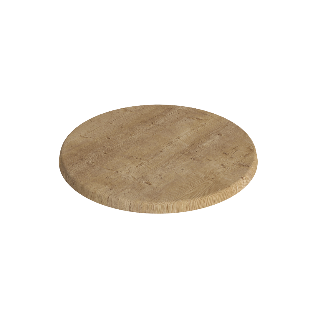 Produktbillede af Avalon Pine bordplade rund ø70 cm på tilbud