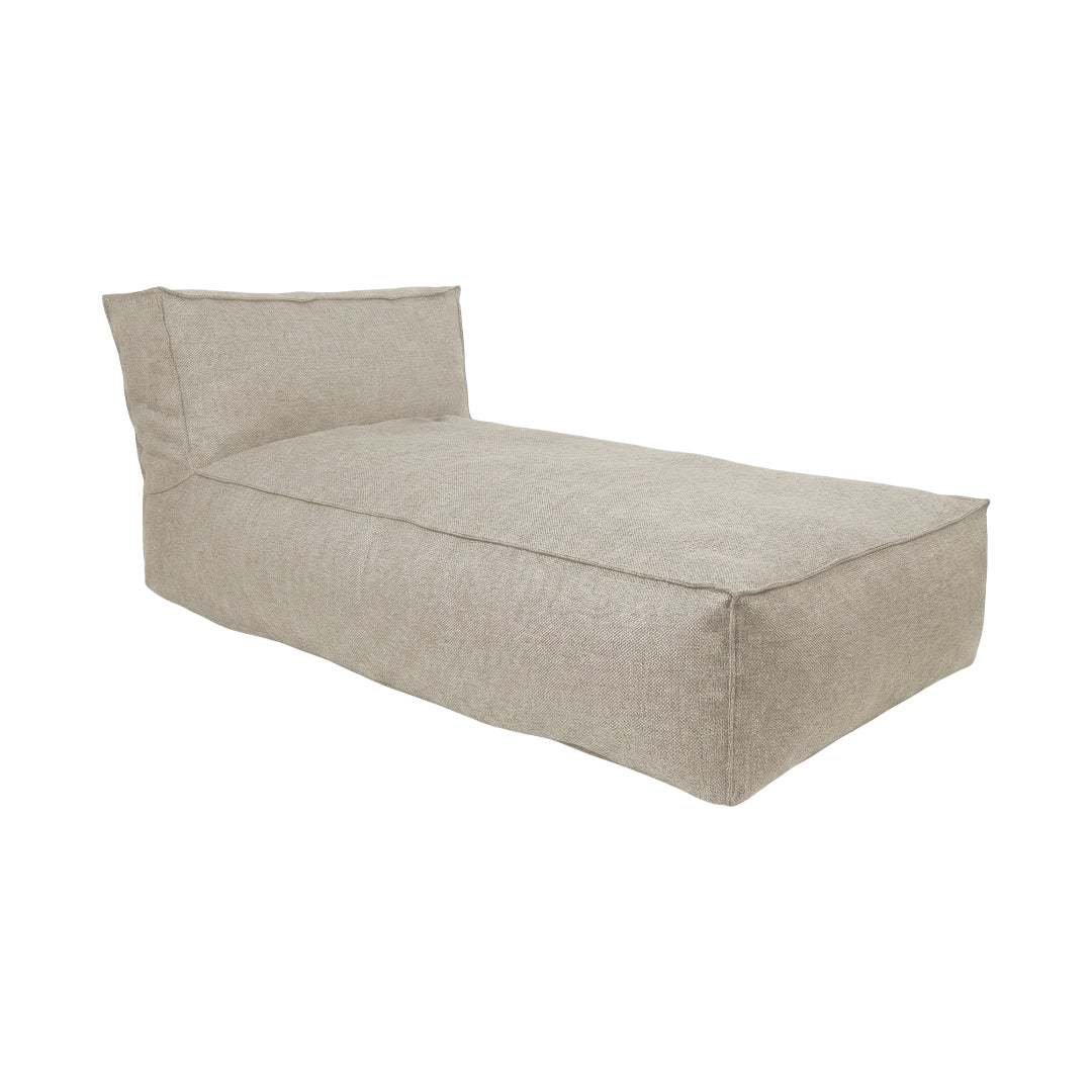 Cozy Lounge Sofa chaiselongmodul i taupe til udendørs brug