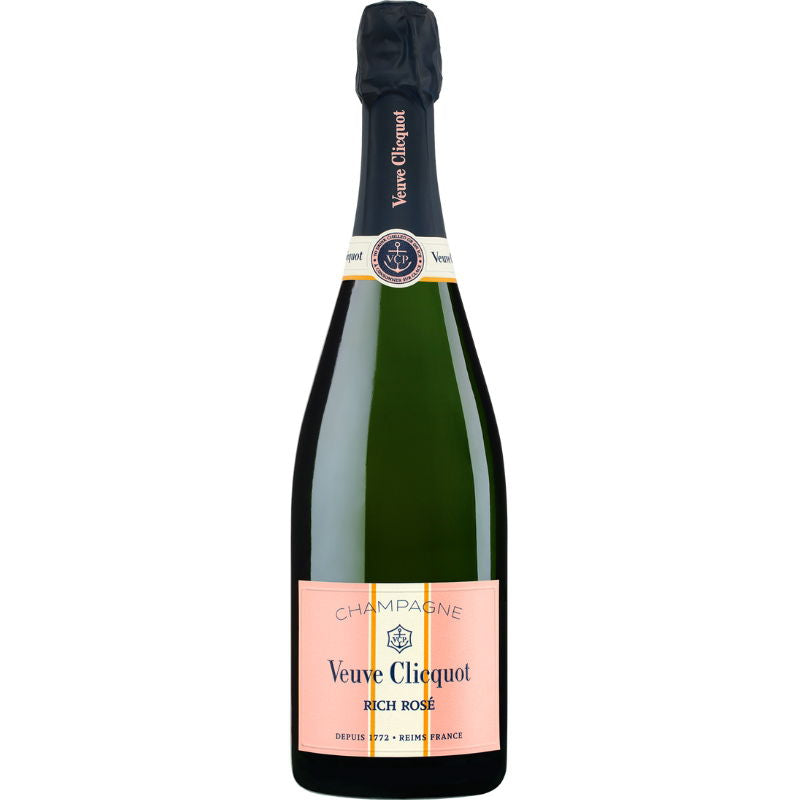 Produktbillede af Veuve Clicquot Rich Rosé 75cl på tilbud – premium kvalitet og detaljer