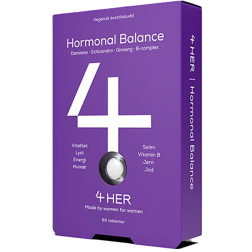 Produktbillede af 4HER Hormonal Balance (60 tabl) på tilbud i brug