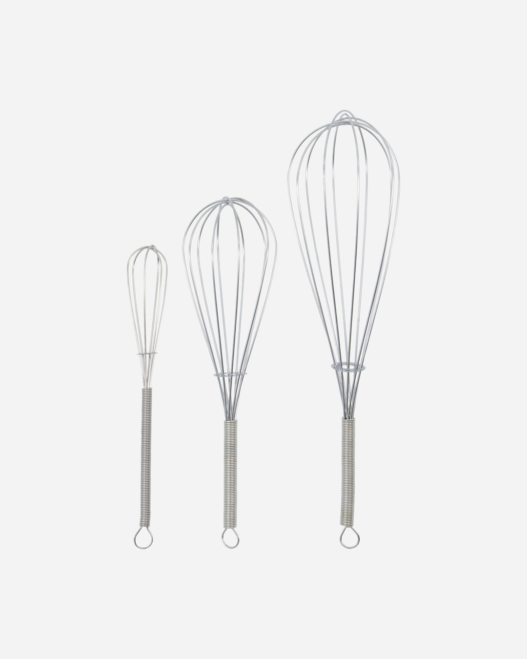 Produktbillede af Nicolas Vahé Piskeris 3 stk Whisk Silver finish i premium kvalitet