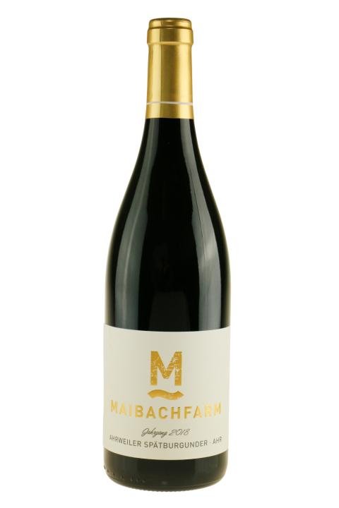 Maibachfarm Spätburgunder Ahrweiler Øko 2018 75 Cl ✔ Kæmpe udvalg i Maibachfarm ✔ Billig fragt og hurtig levering 2 - 5 hverdage - Varenummer: BAR-698933 / Ean: på lager - Udsalg på Drikkevarer - Vin og champagne - Rødvin Spar op til 53% - Over 312 kendte brands på udsalg