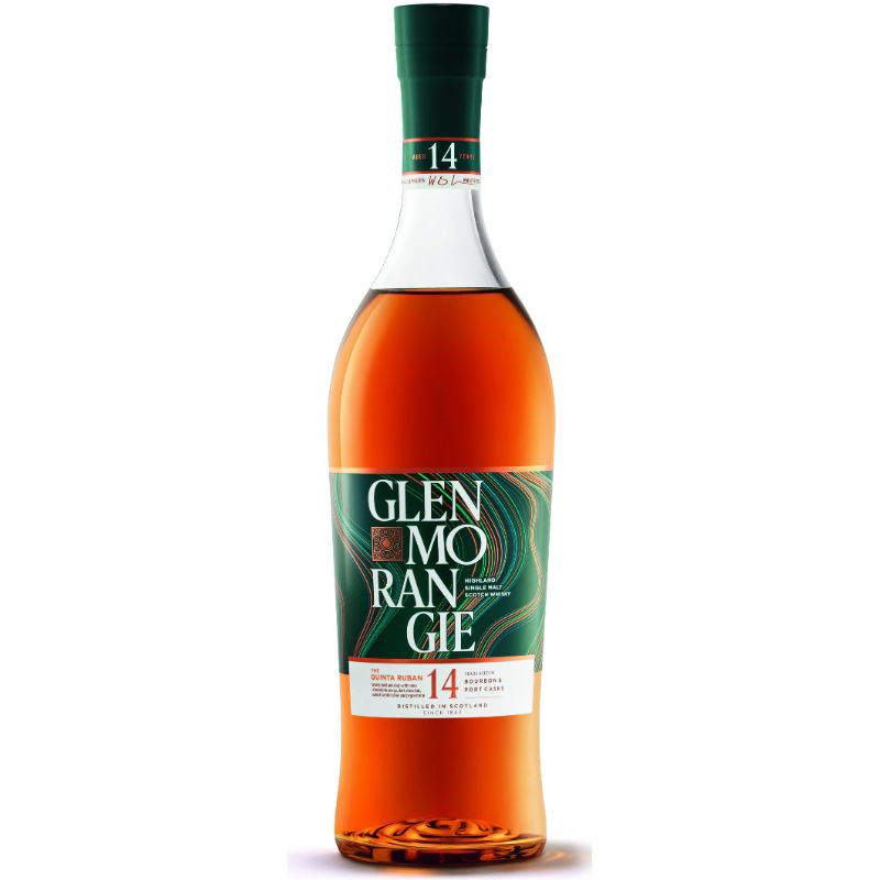 Produktbillede af Glenmorangie Single Malt Quinta Ruban 70cl på tilbud – premium kvalitet og detaljer