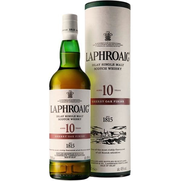 Laphroaig 10 Yo Sherry Cask Islay Single Malt Fl 70 ❤ Kæmpe udvalg i LAPHROAIG ❤ Billig fragt og hurtig levering 2 - 5 hverdage - Varenummer: BAR-850720 / Ean: '5010019640321 på lager - Udsalg på Drikkevarer | Spiritus | Whiskey Spar op til 66% - Over 1124 kendte brands på udsalg