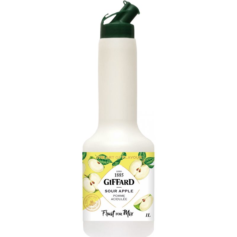 Produktbillede af Giffard Puré Mix Green Apple 1 Ltr på tilbud i premium kvalitet