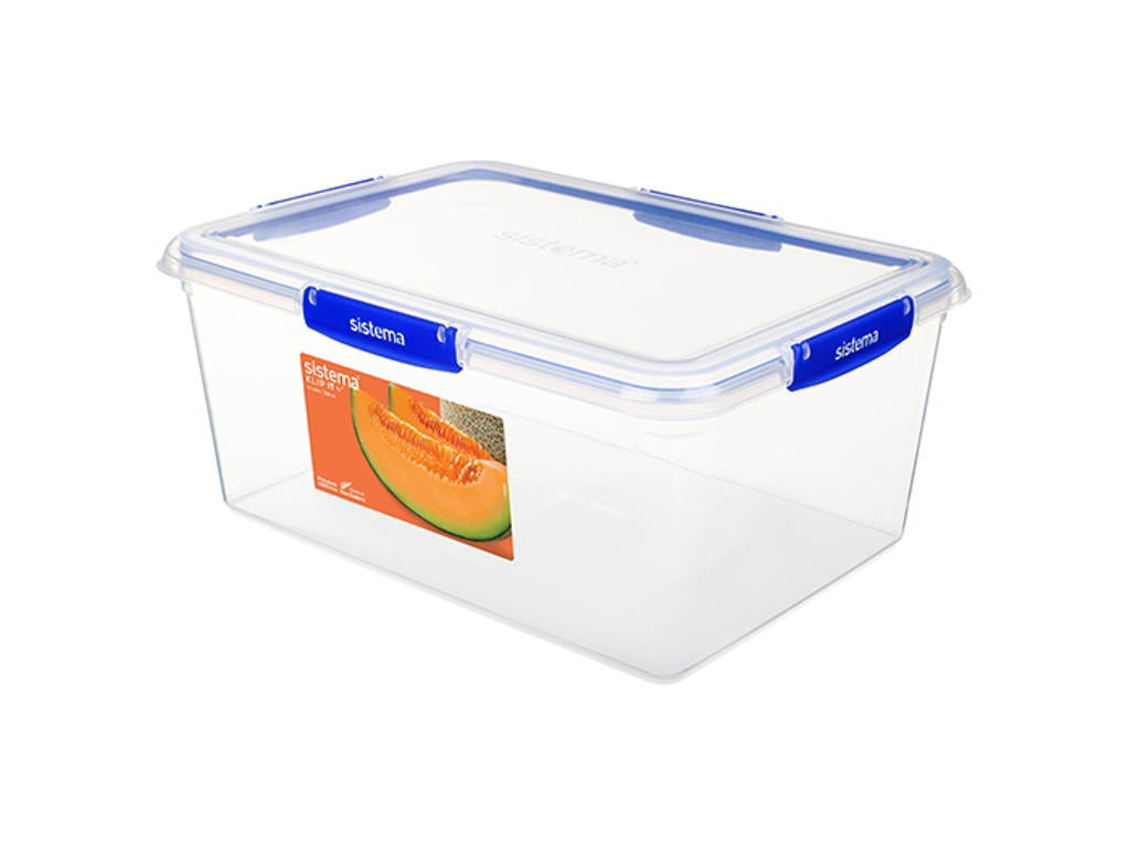 Produktbillede af Sistema Rectangle Klip It Plus 10L i premium kvalitet