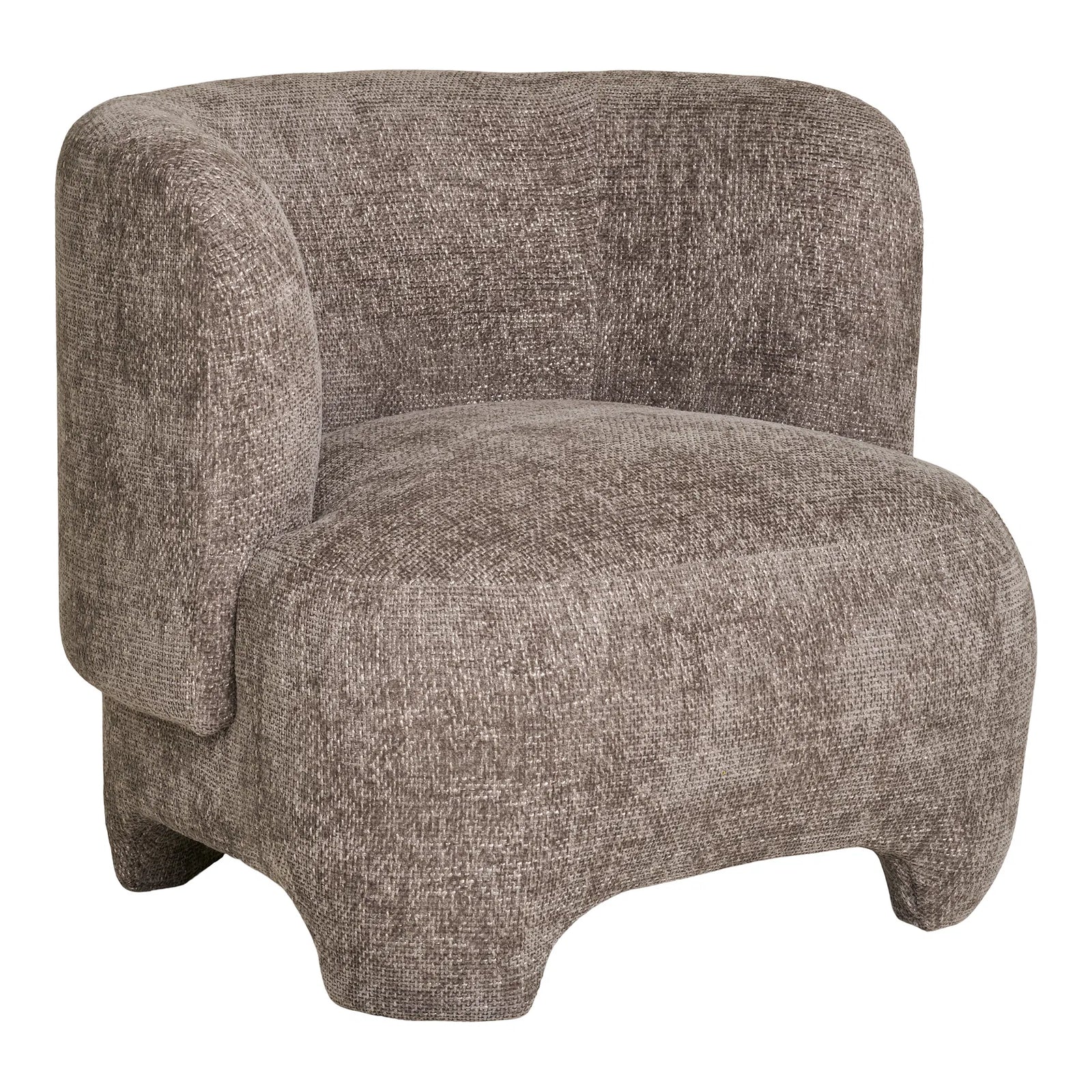 Produktbillede af HOUSE NORDIC NAZARE LOUNGESTOL BEIGE STOF 87 i premium kvalitet