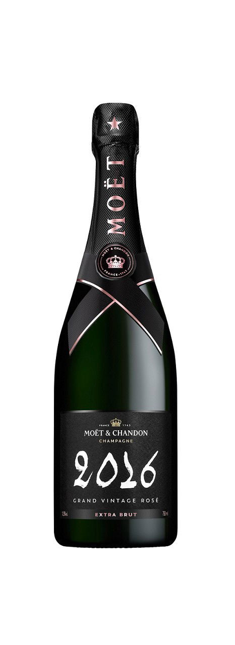Produktbillede af Mo «t & Chandon Grand Vintage Rosé 2016 75cl på tilbud – premium kvalitet og detaljer