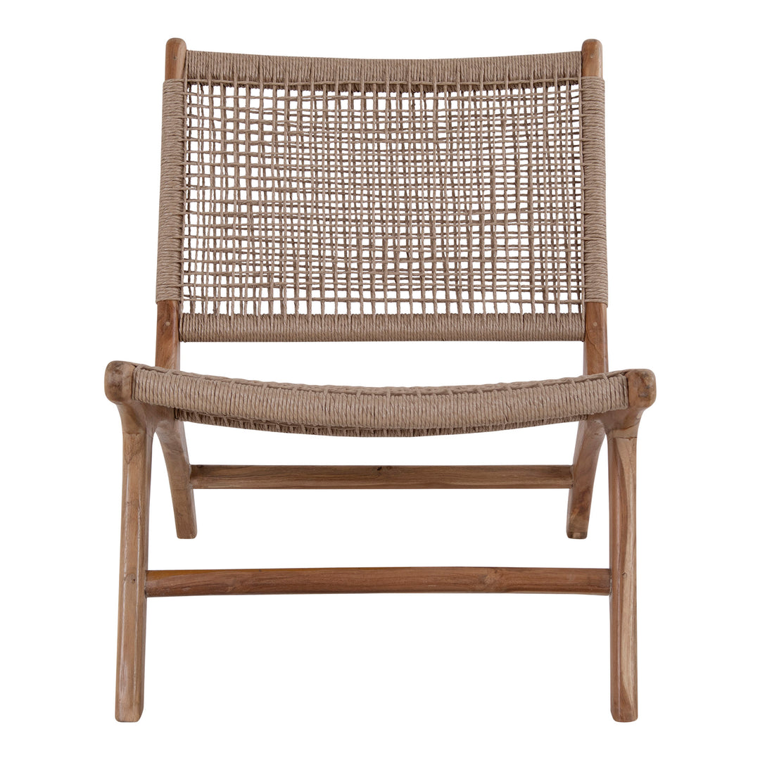 Produktbillede af House Nordic Derby Stol teaktræ og polyrattan 80 i premium kvalitet