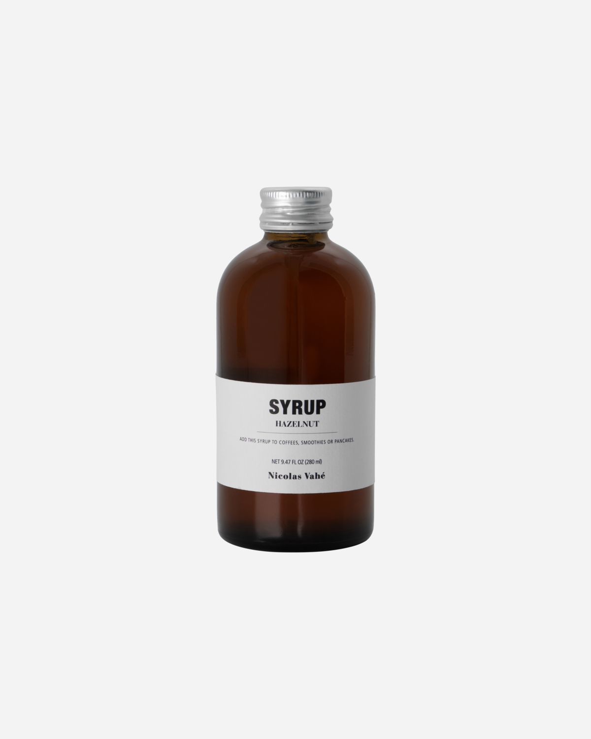 Produktbillede af Nicolas Vahé Sirup Hasselnød 280 ml i premium kvalitet