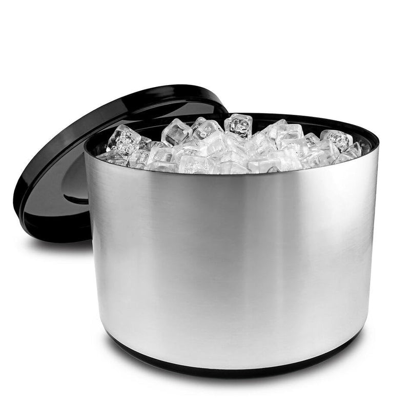 10 Liters Isspand Børstet Aluminium Effect ✔ Kæmpe udvalg i  BARLIFE ✔ Billig fragt og hurtig levering 2 - 5 hverdage - Varenummer: BAR-16260 / Ean: &