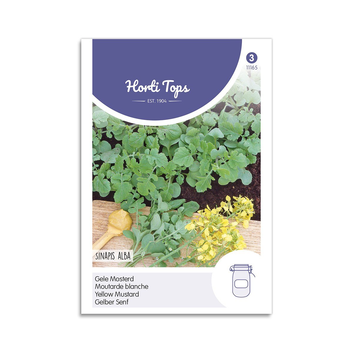 Produktbillede af Gul sennep frø Sinapis alba Horti Tops på tilbud i høj kvalitet
