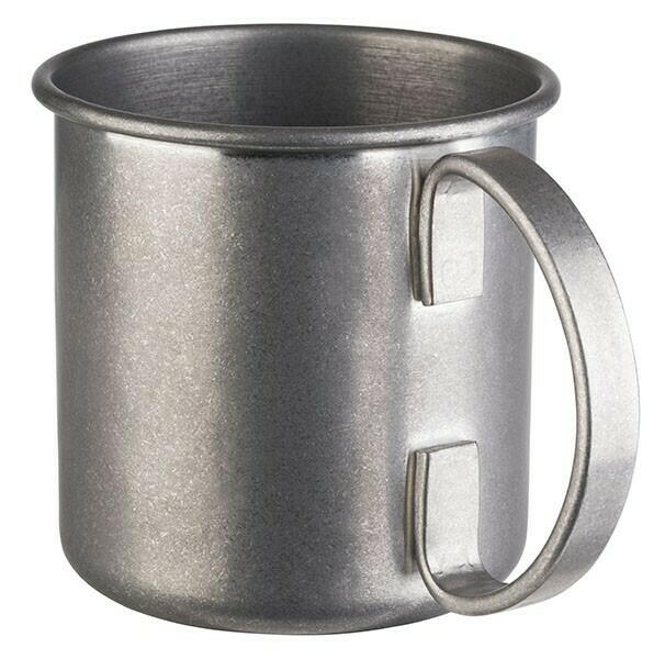 Produktbillede af Tønde Krus Moscow Mule- Antik Stål på tilbud – premium kvalitet og detaljer