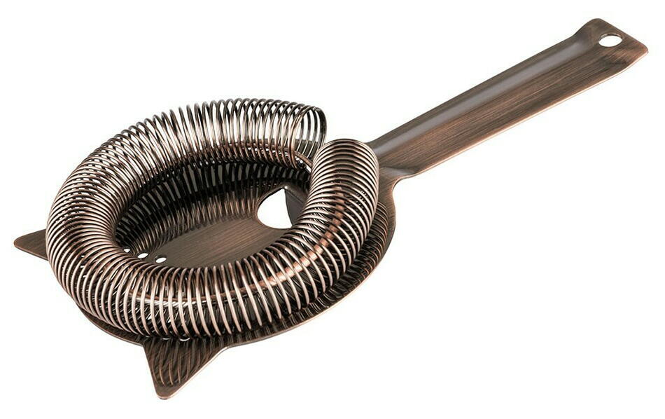 Produktbillede af Bar Strainer Antik Kobber på tilbud – premium kvalitet og detaljer