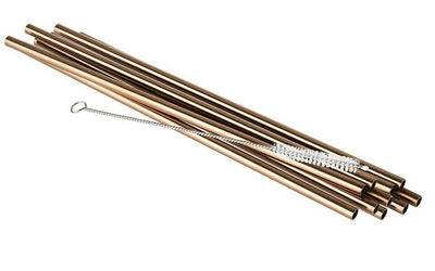 Sugerør Stål Kobber Look 11 Stk 21,5cm 6ø ❤ Kæmpe udvalg i APS ❤ Billig fragt og hurtig levering 2 - 5 hverdage - Varenummer: BAR-12701 / Ean: '4004133933804 på lager - Udsalg på Barudstyr Cocktailtilbehør Metal sugerør Spar op til 52% - Over 350 kendte brands på udsalg