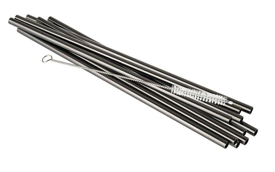 Sugerør Stål Gunmetal Look 11 Stk 21,5cm 6ø ❤ Kæmpe udvalg i APS ❤ Billig fragt og hurtig levering 2 - 5 hverdage - Varenummer: BAR-12702 / Ean: '4004133933811 på lager - Udsalg på Barudstyr Cocktailtilbehør Metal sugerør Spar op til 52% - Over 360 kendte mærker på udsalg