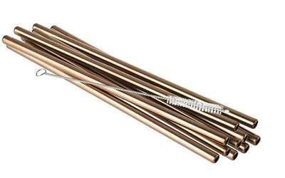 Sugerør Stål Kobber Look 11 Stk 21,5cm 8ø ❤ Kæmpe udvalg i APS ❤ Billig fragt og hurtig levering 2 - 5 hverdage - Varenummer: BAR-12704 / Ean: '4004133933835 på lager - Udsalg på Barudstyr Cocktailtilbehør Metal sugerør Spar op til 62% - Over 322 kendte brands på udsalg