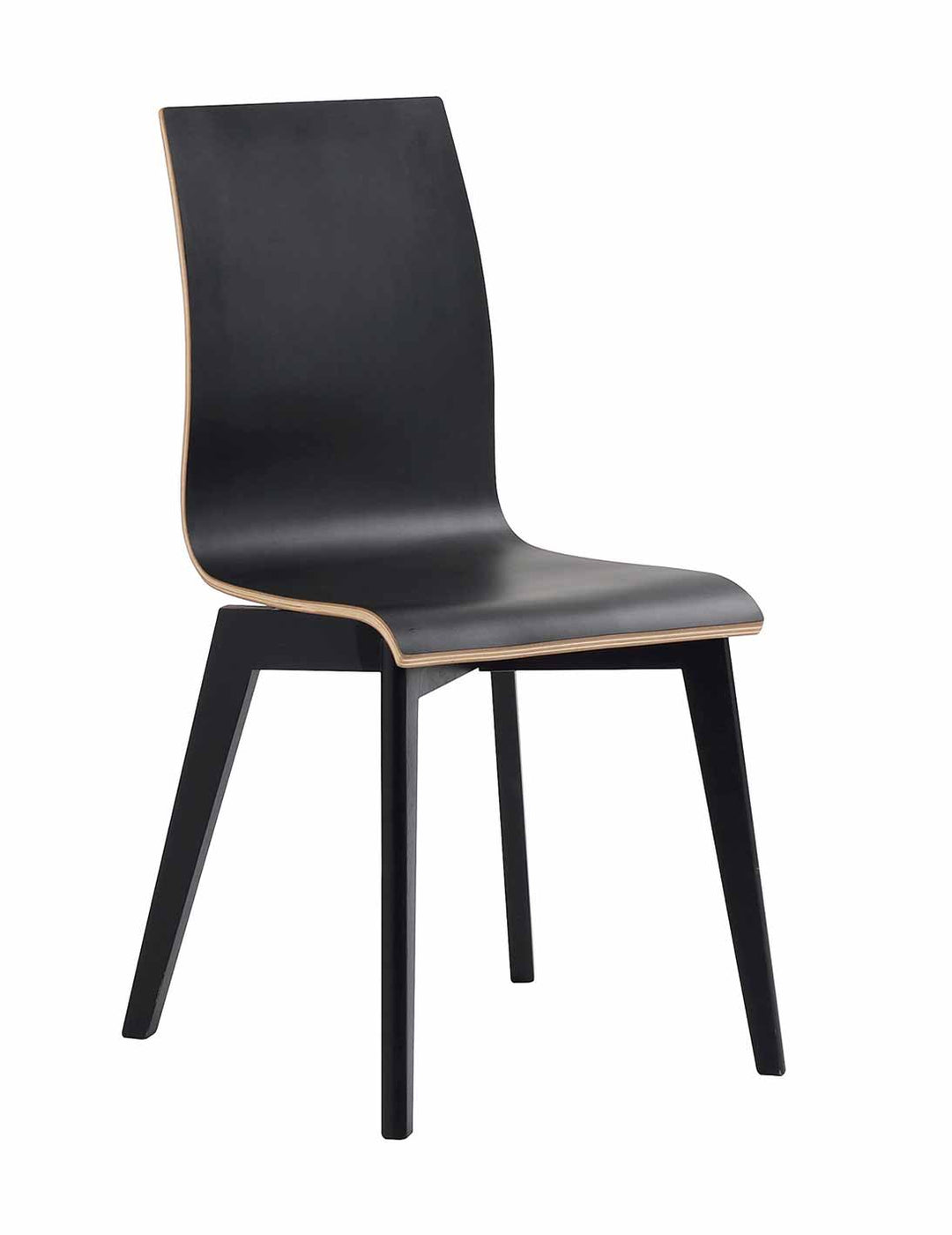 ROWICO Gracy spisebordsstol sort laminat/sortlakeret eg