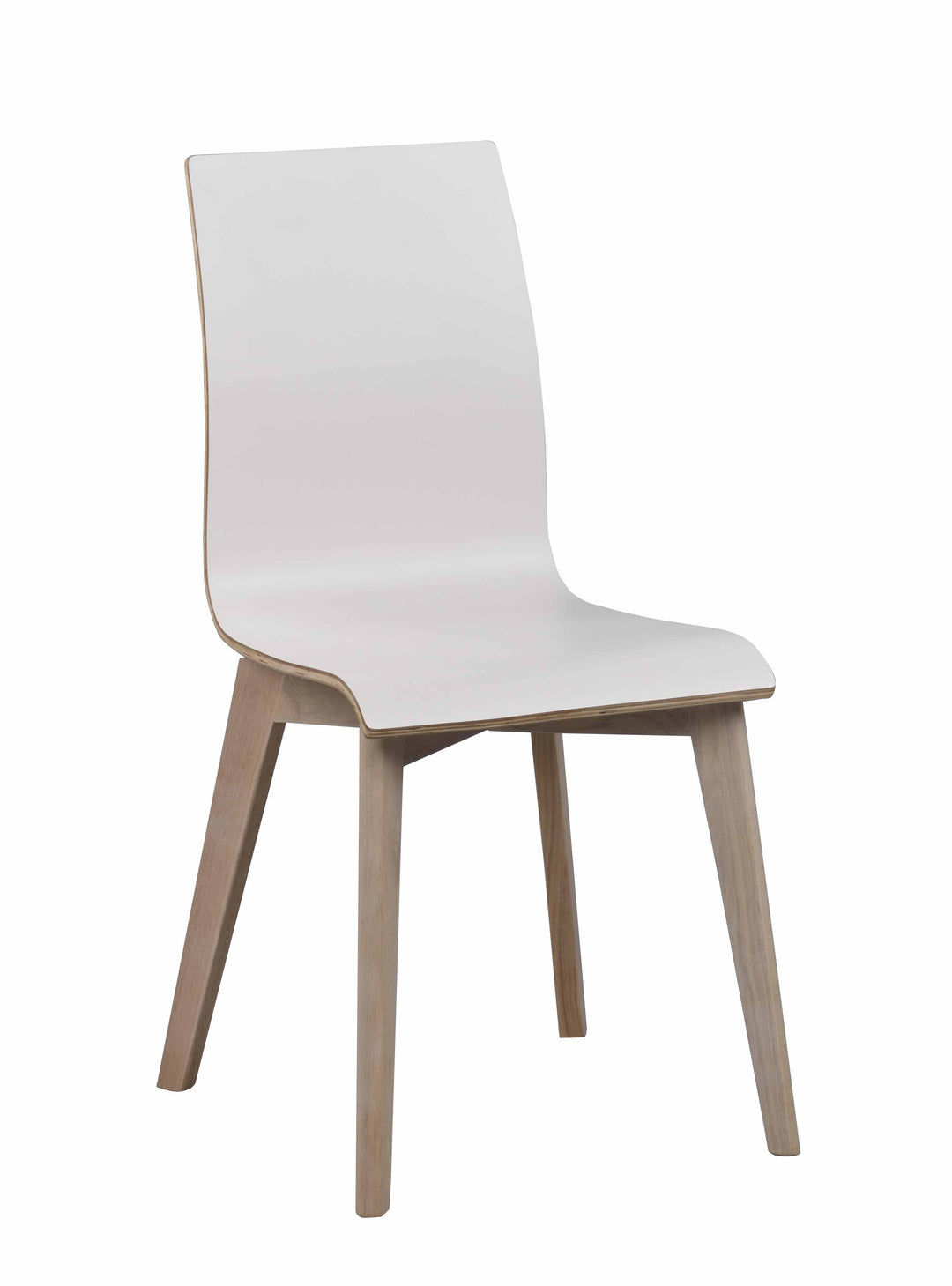 ROWICO Gracy spisebordsstol hvid laminat/hvidpigmenteret eg