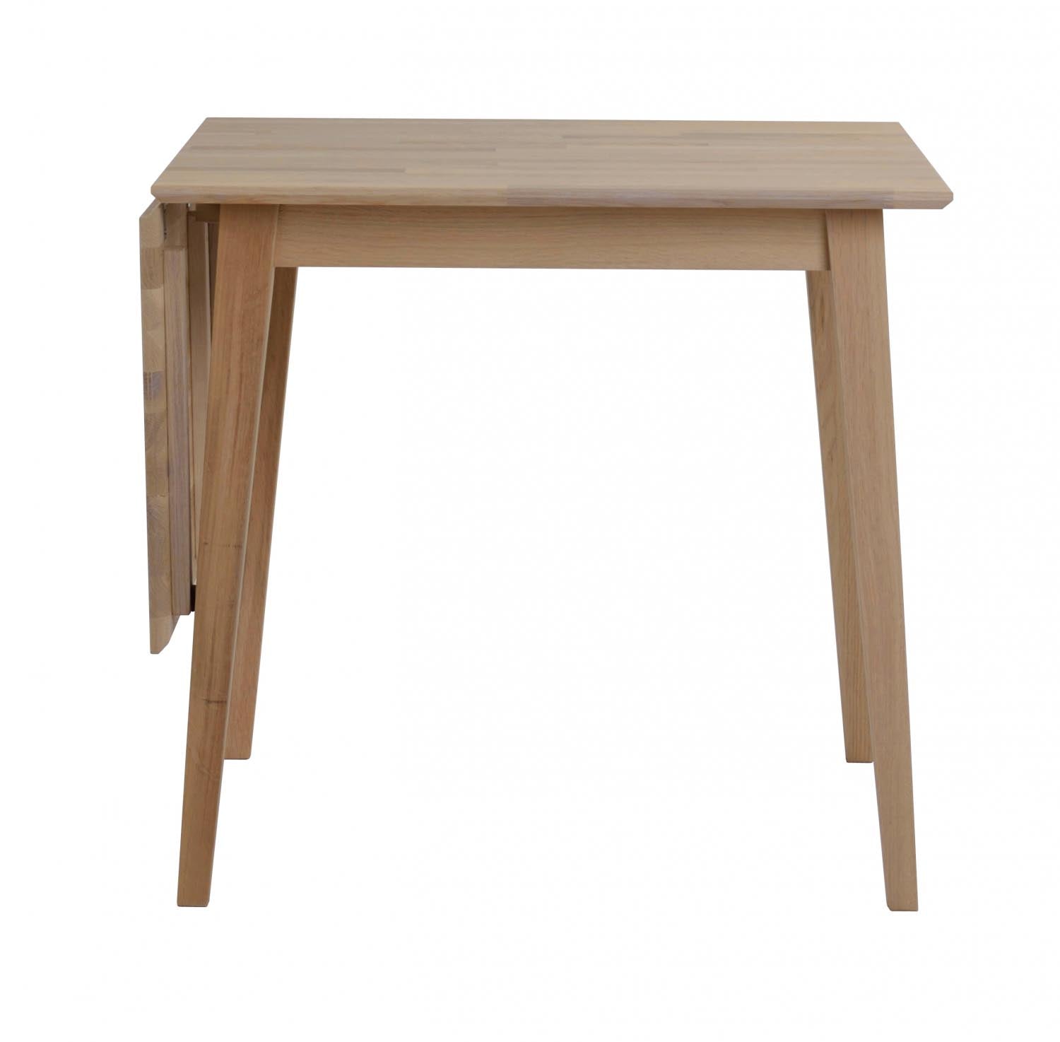 Produktbillede af ROWICO Filippa spisebord olieret eg m. klap 80x80+45 i premium kvalitet