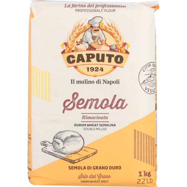Caputo Semola Pizzamel 1 Kg ❤ Kæmpe udvalg i Caputo ❤ Billig fragt og hurtig levering 2 - 5 hverdage - Varenummer: BAR-693513 / Ean: '8014601999870 på lager - Udsalg på Delikatesser Kolonial Mel & kerner Spar op til 52% - Over 454 kendte brands på udsalg