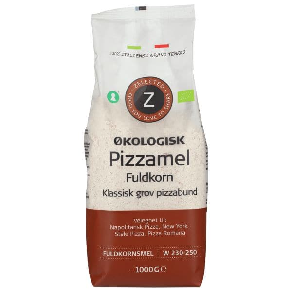 Zelected Øko Pizzamel Fuldkorn 1 Kg ❤ Kæmpe udvalg i Zelected ❤ Billig fragt og hurtig levering 2 - 5 hverdage - Varenummer: BAR-840377 / Ean: på lager - Udsalg på Delikatesser | Kolonial Spar op til 63% - Over 1150 kendte brands på udsalg