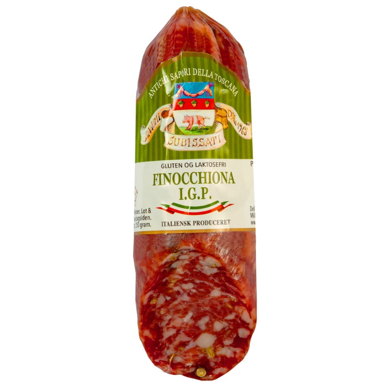 Produktbillede af Salami Finocchio Igp 250g Deli Drengene på tilbud i premium kvalitet