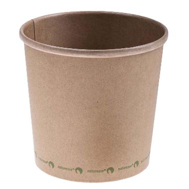 Produktbillede af Papbæger Til Suppe 950 Ml Ø118 Bionedbrydelig 25 Stk. på tilbud i premium kvalitet