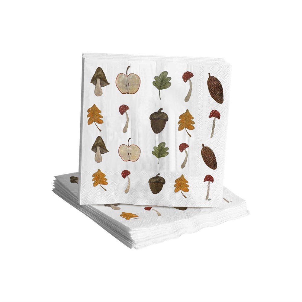 Produktbillede af Nääsgränsgården Papir servietter Skov 20 stk 33x33cm i premium kvalitet