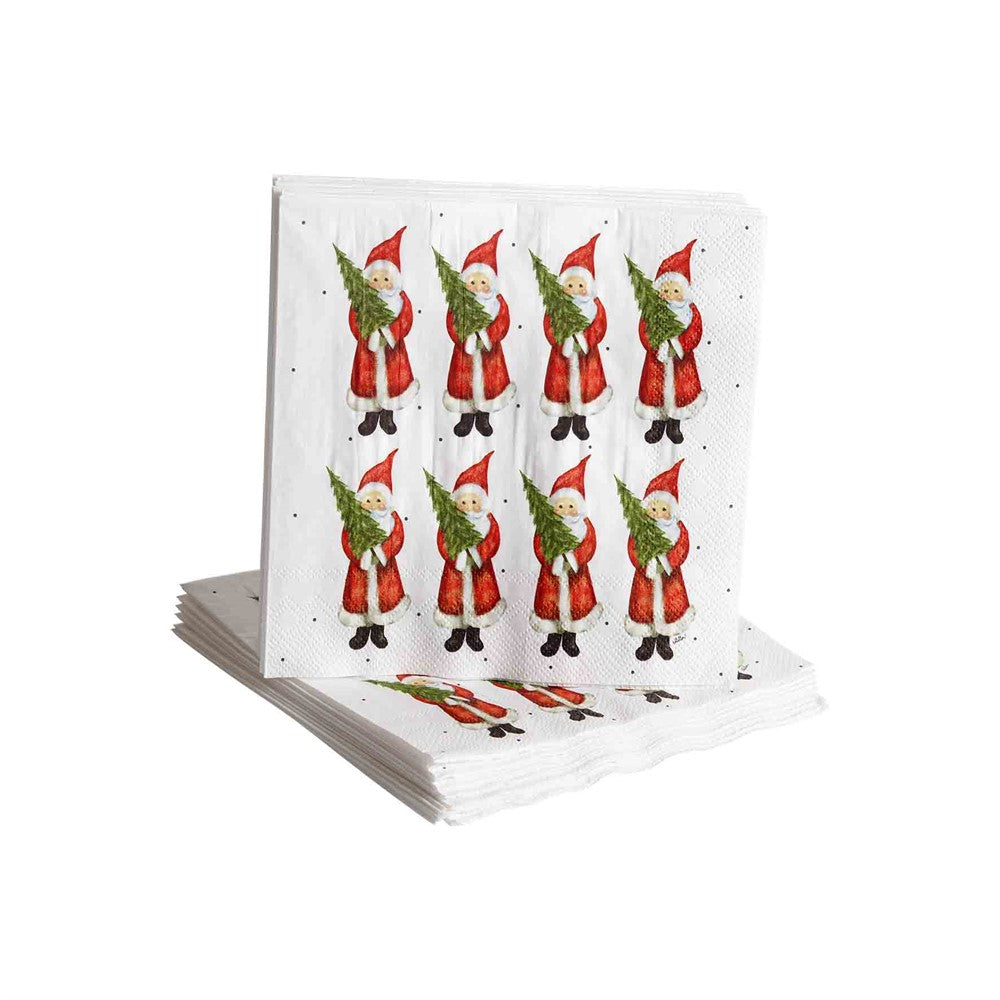 Produktbillede af Nääsgränsgården Servietter Christmas peace 20stk 33x33cm i premium kvalitet