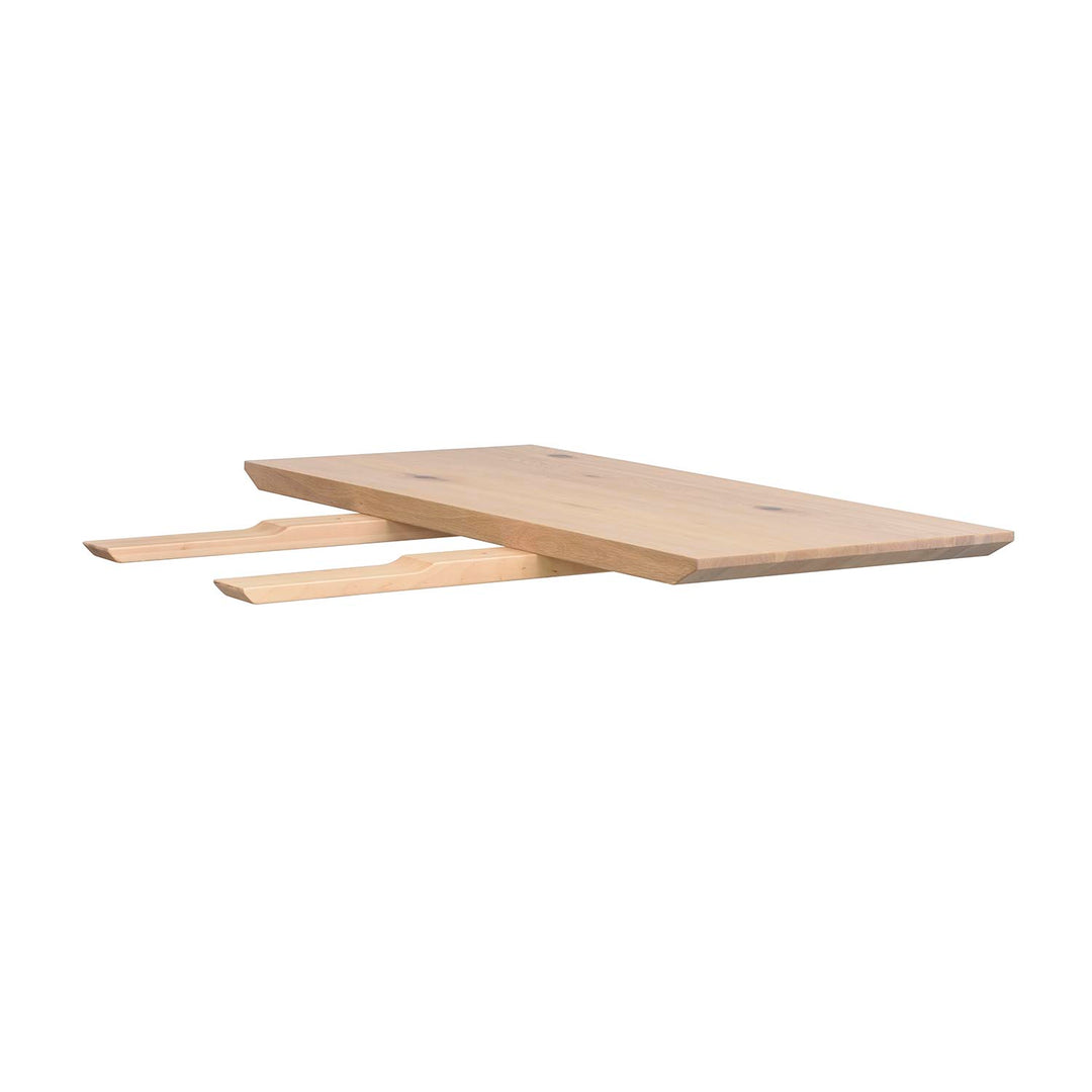 Produktbillede af ROWICO Melville tillægsplade hvidpigmenteret egetræ 50x95 i premium kvalitet