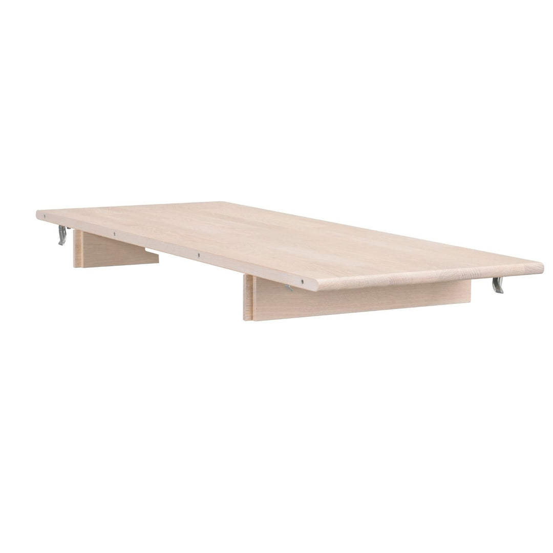 ROWICO Tyler tillægsplade hvidpigmenteret egetræ til ovalt bord 40x105