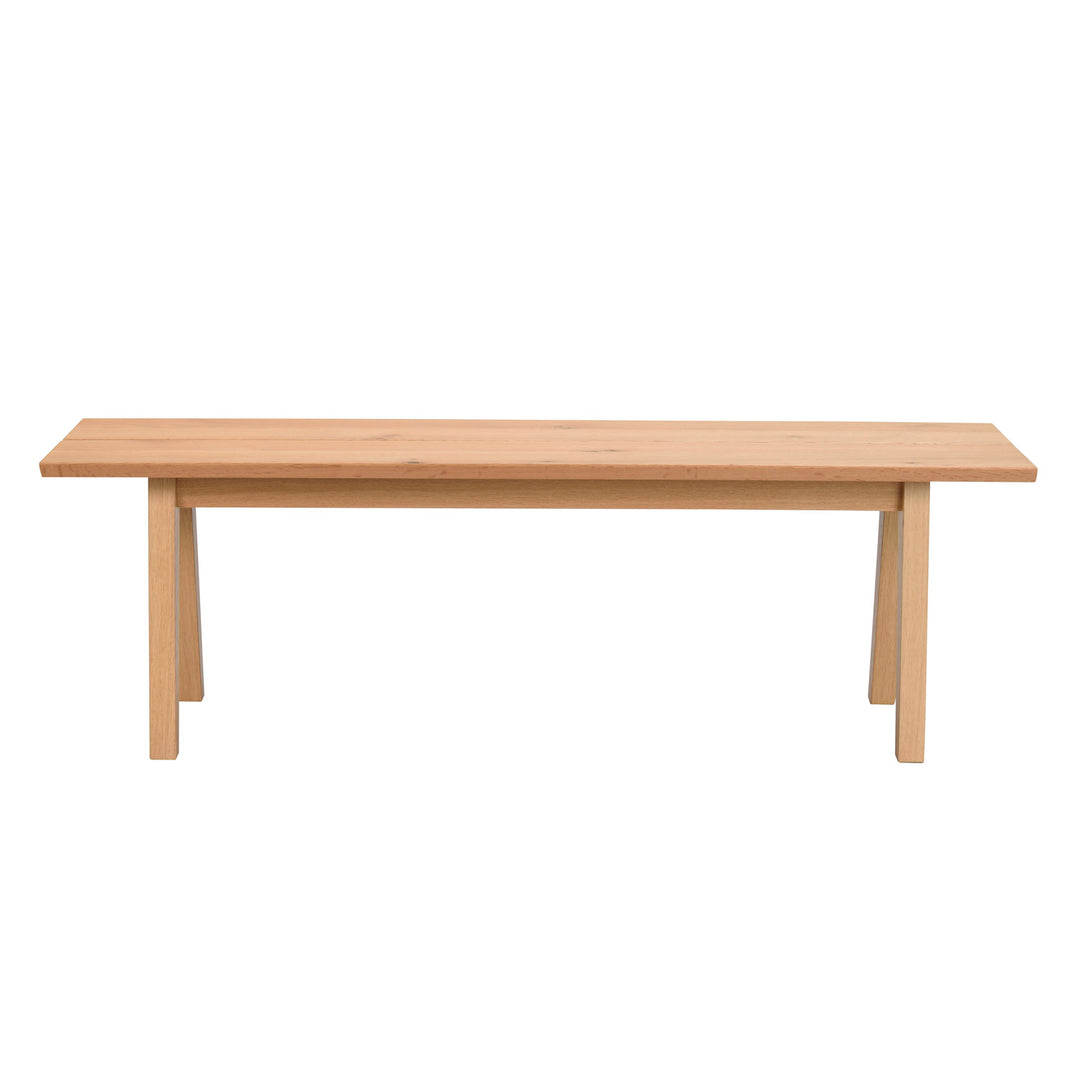ROWICO Melfort bænk børstet vildeg finér 144x38