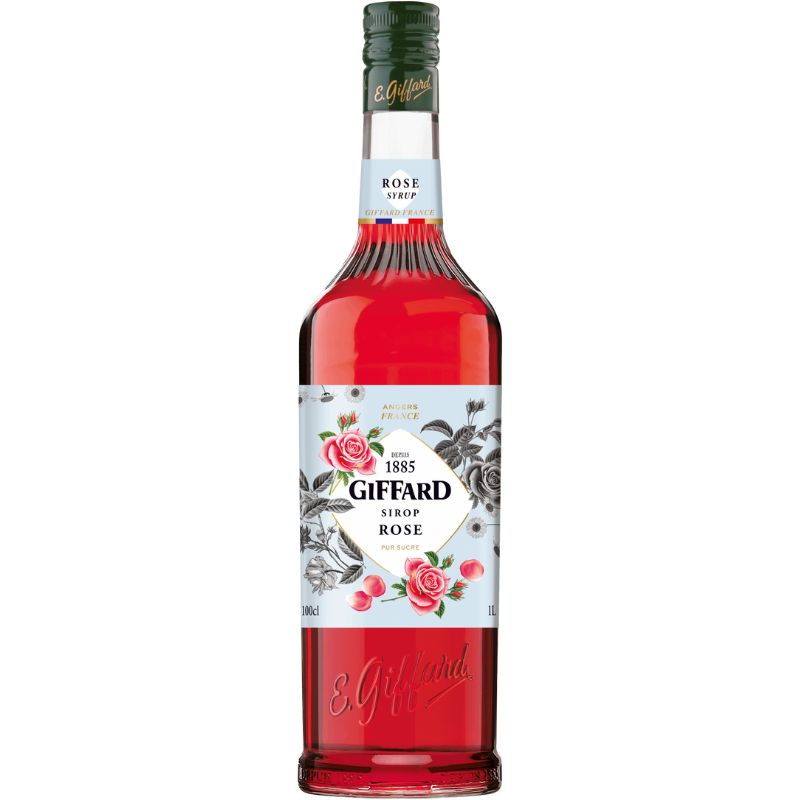 Produktbillede af Giffard Syrup Rose 1 Ltr på tilbud i premium kvalitet