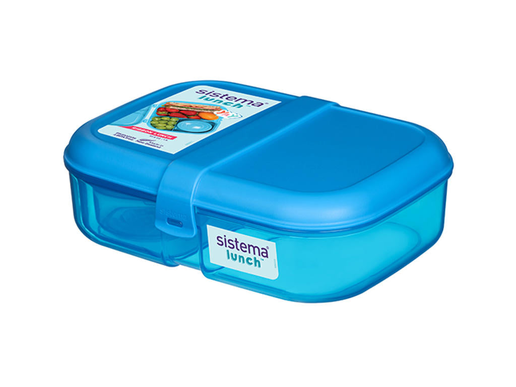 Produktbillede af Sistema Ribbon Lunch Blå 1,1L i premium kvalitet