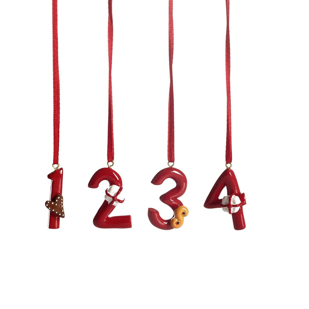 Produktbillede af Nääsgränsgården Numbers 1-4 H.4,5cm i premium kvalitet