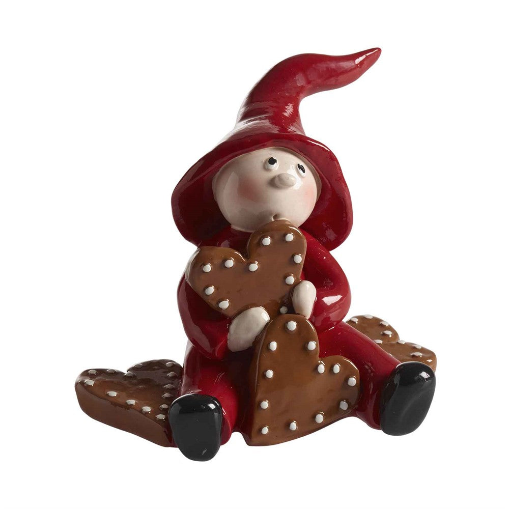Produktbillede af Nääsgränsgården Nisse ginger bread large H.10,5cm i premium kvalitet
