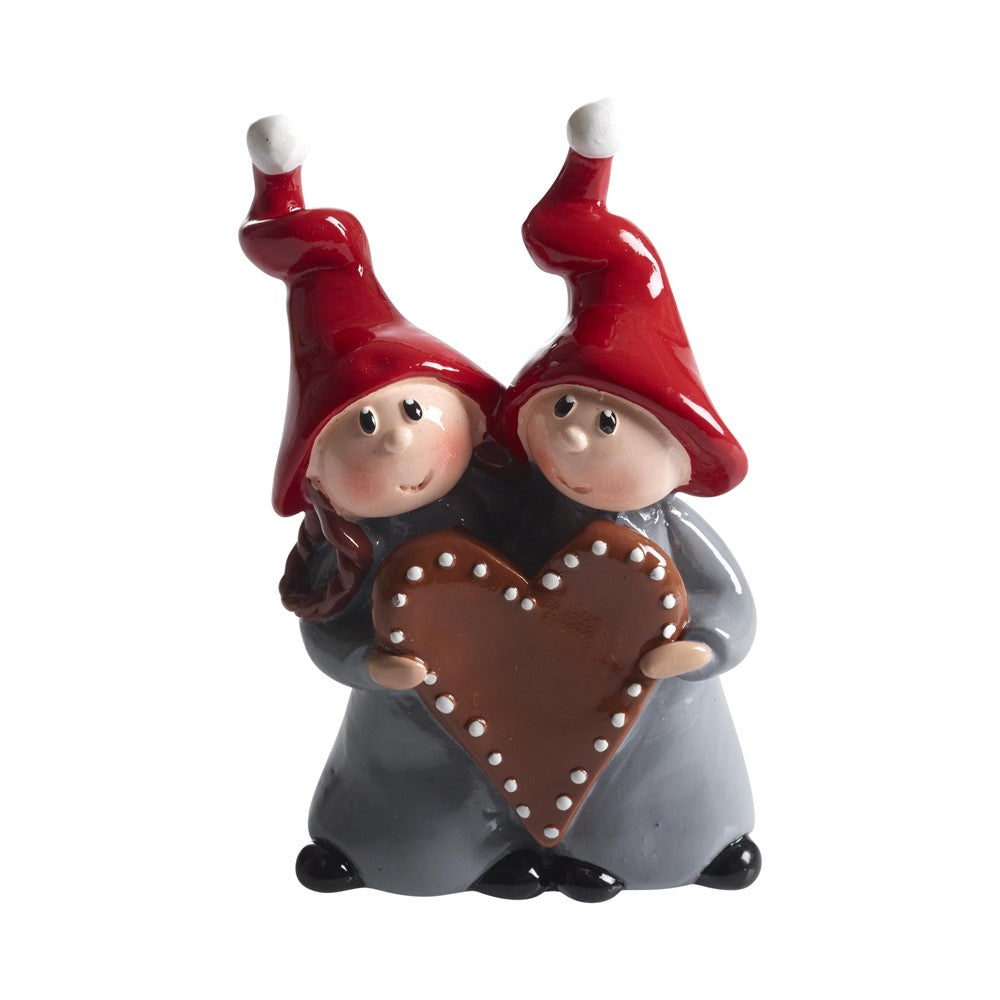 Produktbillede af Nääsgränsgården Nisse with heart H.10cm i premium kvalitet