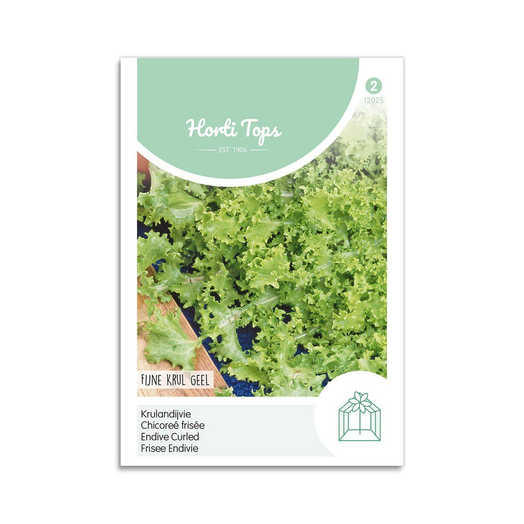 Produktbillede af Endiviesalat frø White curled Horti Tops på tilbud i høj kvalitet