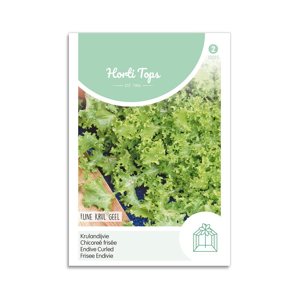Produktbillede af Endiviesalat frø White curled Horti Tops på tilbud i høj kvalitet