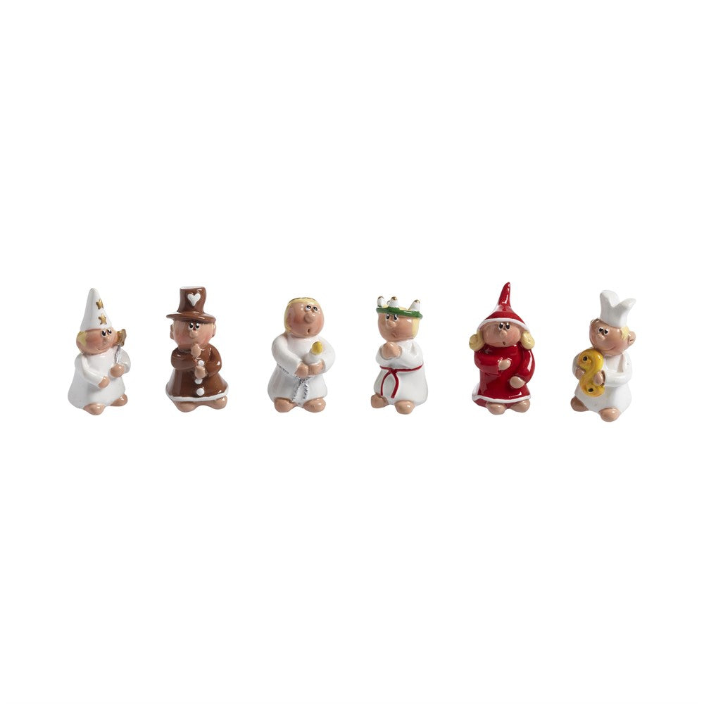 Produktbillede af Nääsgränsgården Lucia small 6-stk H.3,5cm i premium kvalitet