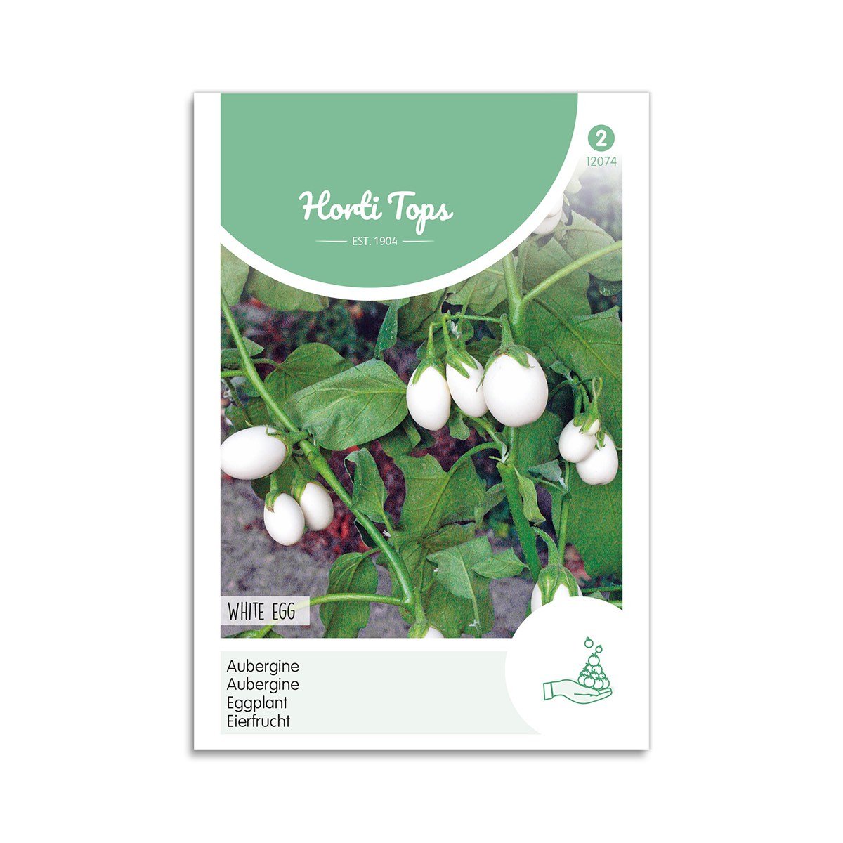 Produktbillede af Aubergine frø White Eggs Horti Tops på tilbud i høj kvalitet