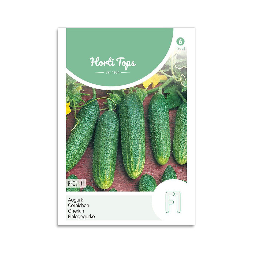 Produktbillede af Sylteagurk frø Profi F1 Horti Tops på tilbud i høj kvalitet