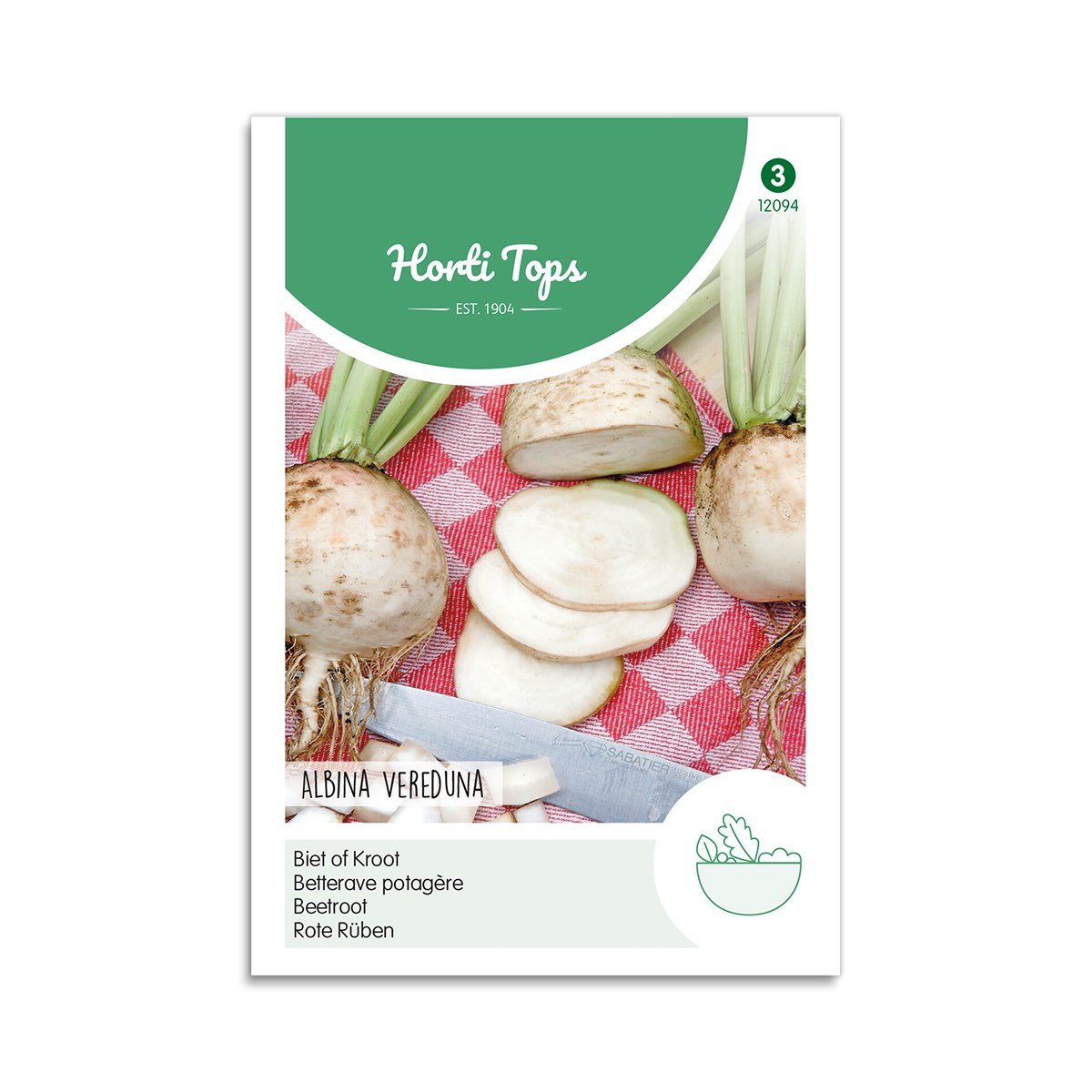 Produktbillede af Rødbede frø Albina Vereduna white Horti Tops på tilbud i høj kvalitet