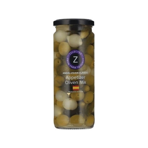 Z Appetizer Oliven Mix 485g ✔ Kæmpe udvalg i Zelected ✔ Billig fragt og hurtig levering 2 - 5 hverdage - Varenummer: BAR-695922 / Ean: på lager - Udsalg på Delikatesser Spar op til 51% - Over 350 kendte brands på udsalg