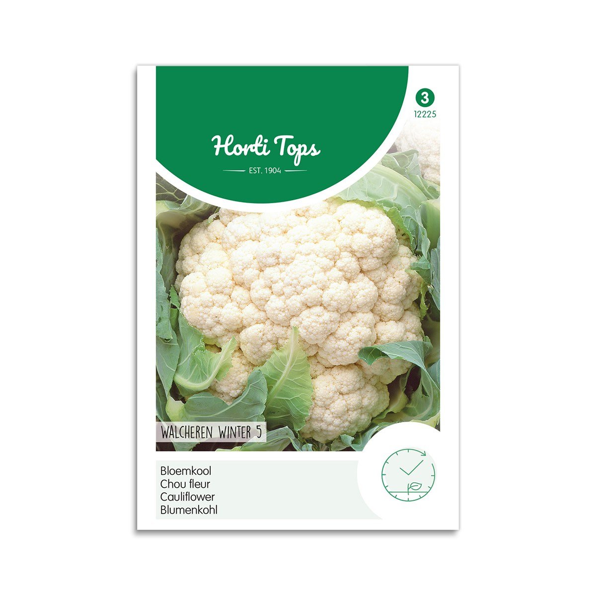 Produktbillede af Blomkål frø Walcheren Winter 5 Horti Tops på tilbud i høj kvalitet
